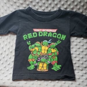 RDS Red Dragon Teenage Mutant Ninja Turtles Short Sleeve Tee - Black